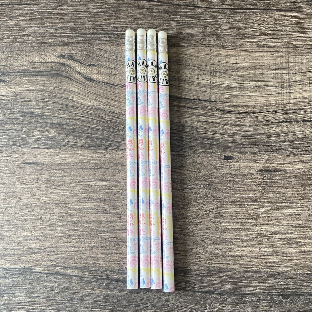 Mad Libs Pencils Set of 4 New
